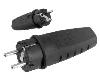 zástrčka (vidlice) 220V guma, IP44